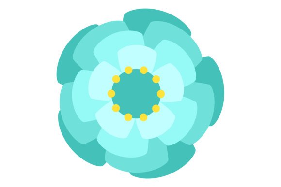 Blue Flower Decorative Floral Element: An Objective Review for Decision-Makers