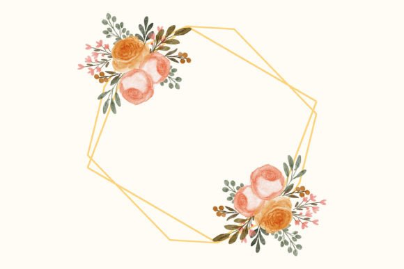 Discovering the Timeless Charm of Watercolor Rose Floral Rustic Frames