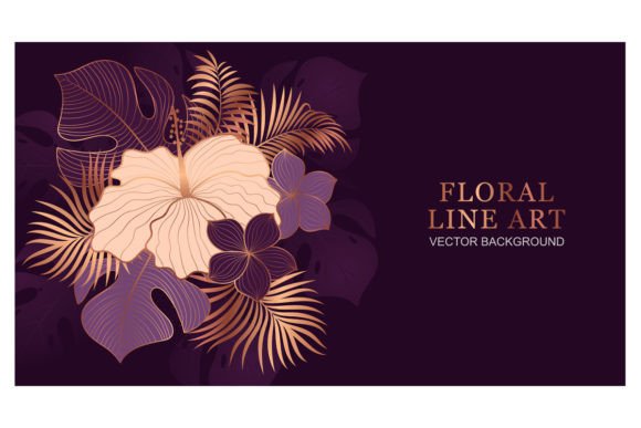 The Art of Luxury Exotic Botanical Floral Leaves in Premium Visual Design