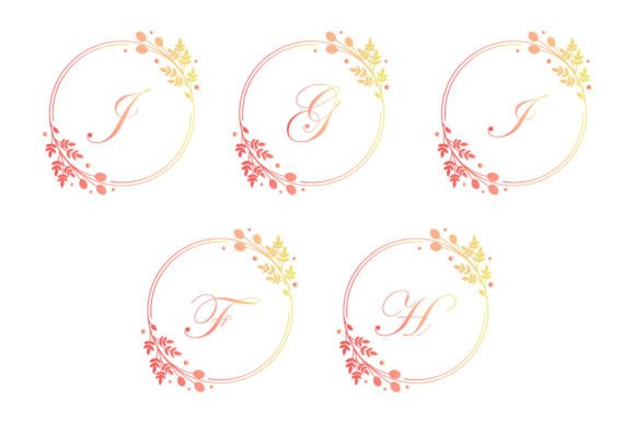 The Timeless Appeal of Elegant Monogram Letter Floral Designs