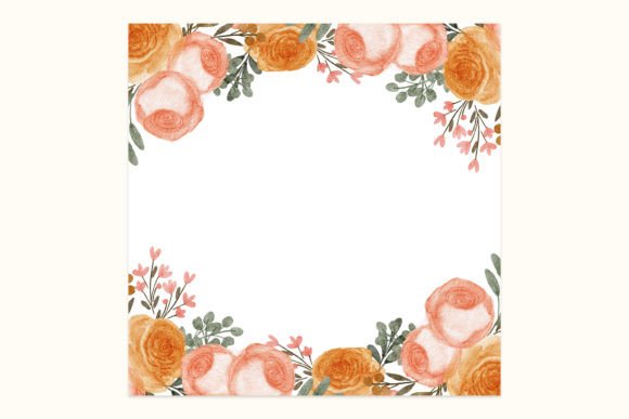 Understanding the Appeal and Practical Use of a Watercolor Rose Floral Frame Bouquet