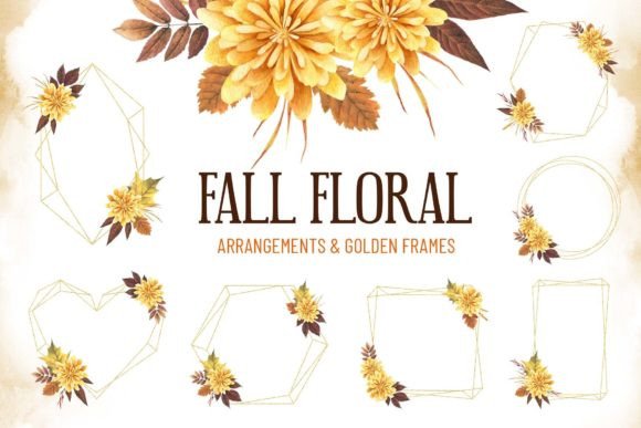 Watercolor Fall Floral & Golden Frames: Practical Ways to Avoid Missteps and Create Beautiful Autumn Projects