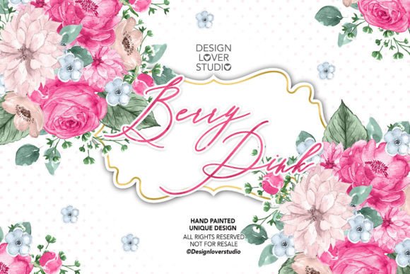 Watercolor Floral Dreams Design: A Modern Creative Essential